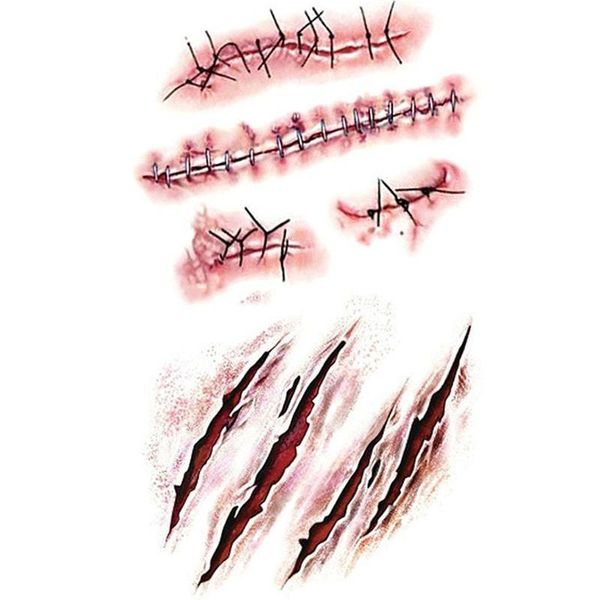 temporary tattoos 10pcs waterproof tattoo stickers set to make halloween lifelike wound pattern sticker horror blood scars p3y8
temporary tattoos 10pcs waterproof tattoo stickers set to make halloween lifelike wound pattern sticker horror blood scars p3y8