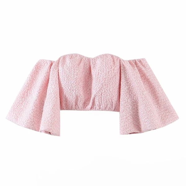 sweet woman pink off the shoulder short spring fashion ladies flare sleeve blouse female casual backless 210515, White
sweet woman pink off the shoulder short spring fashion ladies flare sleeve blouse female casual backless 210515, White