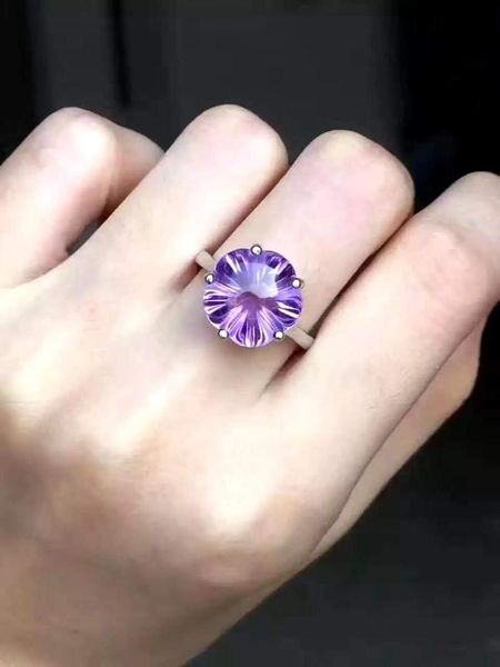 cluster rings real and natural amethyst wedding engagement for women 925 sterling silver ring, Golden;silver
cluster rings real and natural amethyst wedding engagement for women 925 sterling silver ring, Golden;silver