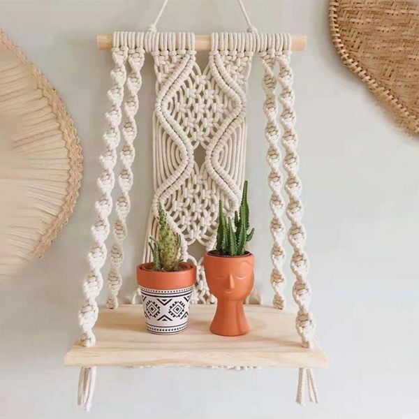 tapestries boho wall shelf mount woven wood bohemian macrame hanging shelves for living room
tapestries boho wall shelf mount woven wood bohemian macrame hanging shelves for living room