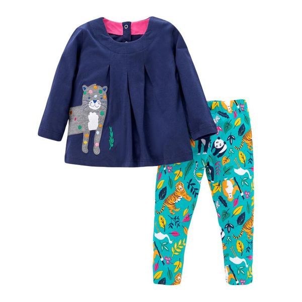 clothing sets jumping meters children cotton for autumn spring animal applique kids outfits fashion baby costume 2 pcs, White
clothing sets jumping meters children cotton for autumn spring animal applique kids outfits fashion baby costume 2 pcs, White