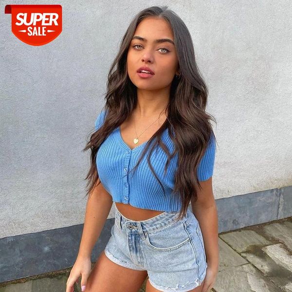 women's casual t-shirts short sleeve solid color single-breasted ladies fashion deep v-neck button skinny slim tees #aj1k, White
women's casual t-shirts short sleeve solid color single-breasted ladies fashion deep v-neck button skinny slim tees #aj1k, White