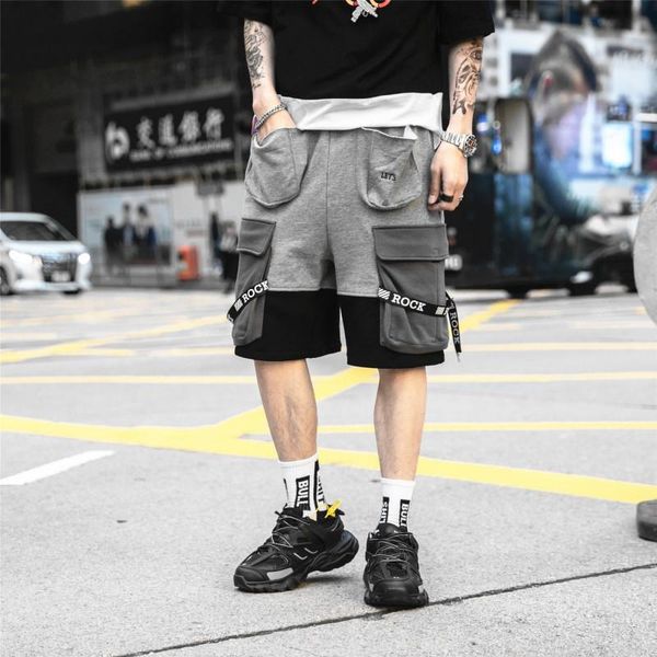 men's shorts men hip hop cotton sweatpant ribbon multi pockets elastic waist short trousers streetwear male 2021 summer, White;black
men's shorts men hip hop cotton sweatpant ribbon multi pockets elastic waist short trousers streetwear male 2021 summer, White;black