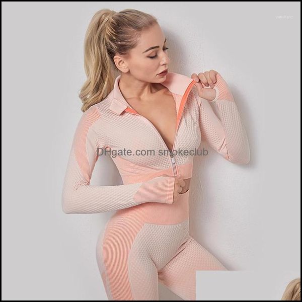 exercise athletic outdoor apparel & outdoors yoga outfits women shirts zip closure seamless sports clothing long sleeve shirt fitness to, White;red
exercise athletic outdoor apparel & outdoors yoga outfits women shirts zip closure seamless sports clothing long sleeve shirt fitness to, White;red