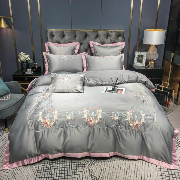 bedding sets luxury gray 60s satin silk cotton set flower embroidery duvet cover bed linen fitted sheet pillowcase textiles home
bedding sets luxury gray 60s satin silk cotton set flower embroidery duvet cover bed linen fitted sheet pillowcase textiles home