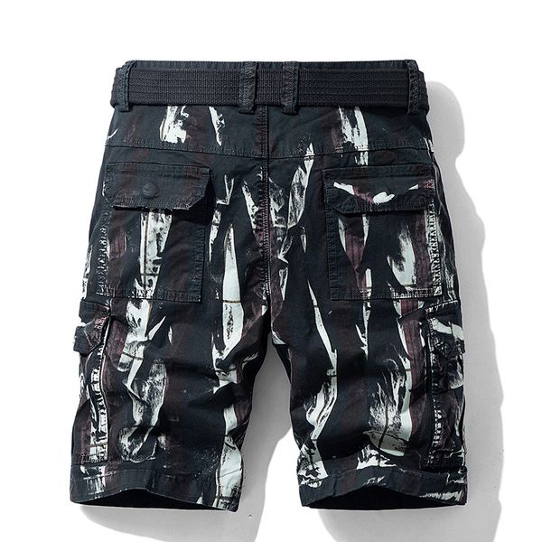 men's pants high-quality summer new casual fashion shorts loose five-point cotton overalls, Black
men's pants high-quality summer new casual fashion shorts loose five-point cotton overalls, Black