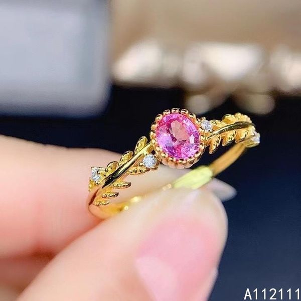 cluster rings fine jewelry 925 sterling silver inset with natural gem women's luxury fashion plant pink sapphire adjustable row ring su, Golden;silver
cluster rings fine jewelry 925 sterling silver inset with natural gem women's luxury fashion plant pink sapphire adjustable row ring su, Golden;silver