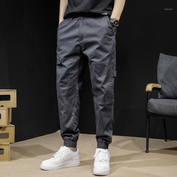 men's pants 2021 spring summer hip hop cargo men fashion casual pant streetwear joggers sweatpant multi-pocket mens d97, Black
men's pants 2021 spring summer hip hop cargo men fashion casual pant streetwear joggers sweatpant multi-pocket mens d97, Black