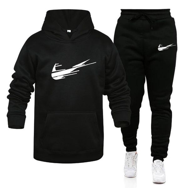 jogging clothing men's suit hoodie+pants fleece sportswear solid color pullover jacket sweatshirt sports pants oversized hoodie streetw, Black;red
jogging clothing men's suit hoodie+pants fleece sportswear solid color pullover jacket sweatshirt sports pants oversized hoodie streetw, Black;red