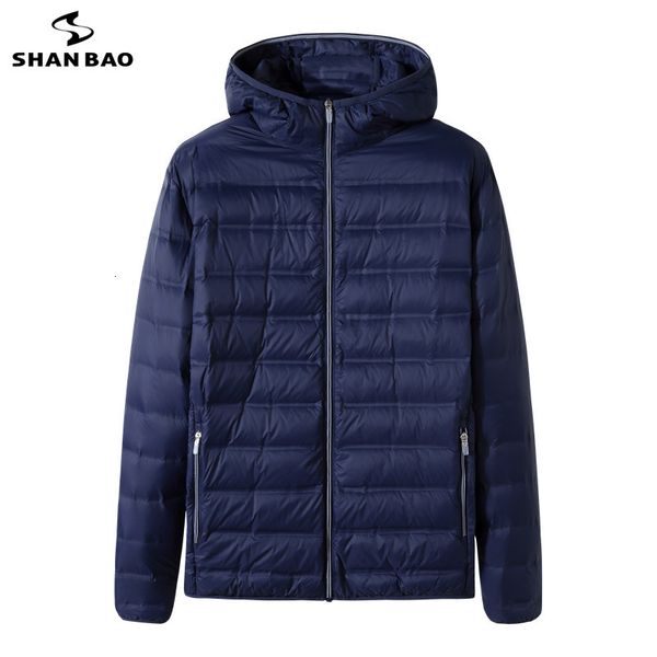 shan bao 2021 autumn and winter brand lightweight warm hooded down jacket men's loose black dark blue gray
shan bao 2021 autumn and winter brand lightweight warm hooded down jacket men's loose black dark blue gray