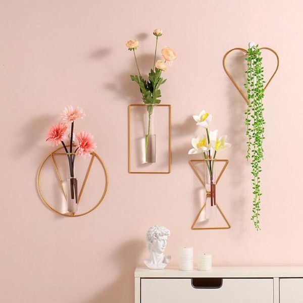 wall-mounted glass vase home decor wall decoration iron hanging flower vases hydroponic plants container wedding
wall-mounted glass vase home decor wall decoration iron hanging flower vases hydroponic plants container wedding