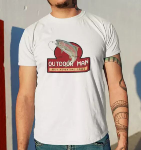 r1 outdoor man last man standing fishing lake relax trip baxter white t-shirt, White;black
r1 outdoor man last man standing fishing lake relax trip baxter white t-shirt, White;black