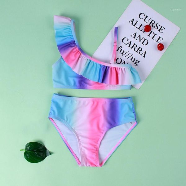 1-5 years girl swimsuit kids pom ruffle bikini set one shoulder girls bathing suit two piece children's swimwear 2021 one-pieces, Black
1-5 years girl swimsuit kids pom ruffle bikini set one shoulder girls bathing suit two piece children's swimwear 2021 one-pieces, Black