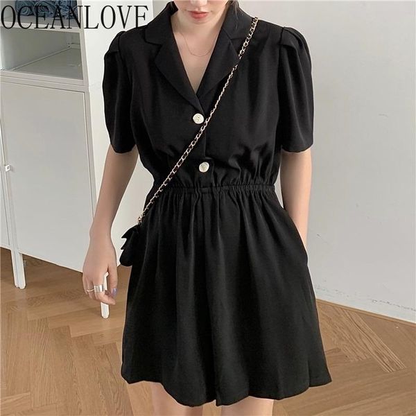 women's jumpsuits & rompers oceanlove jumpsuit womne black vintage solid v neck bodysuit high waist casual summer fashion ropa mujer bu, Black;white
women's jumpsuits & rompers oceanlove jumpsuit womne black vintage solid v neck bodysuit high waist casual summer fashion ropa mujer bu, Black;white