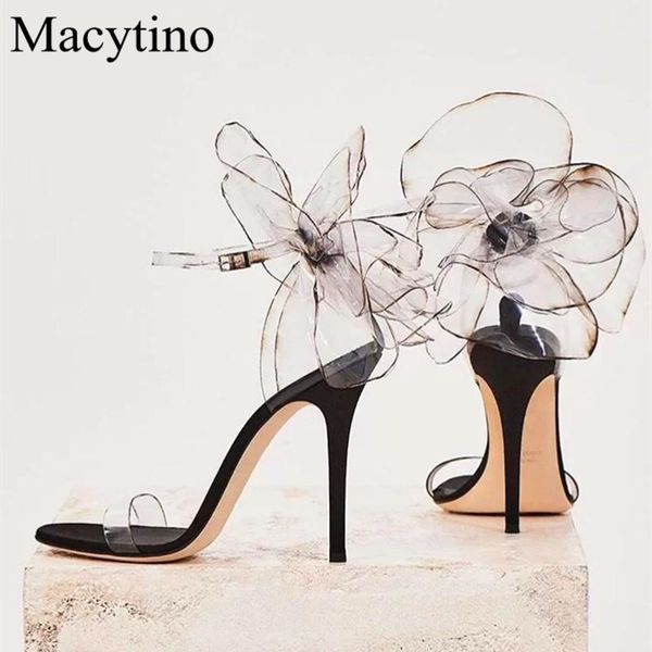 summer catwalk transparent roses fashion open toe high heel sandals female party heels slippers, Black
summer catwalk transparent roses fashion open toe high heel sandals female party heels slippers, Black