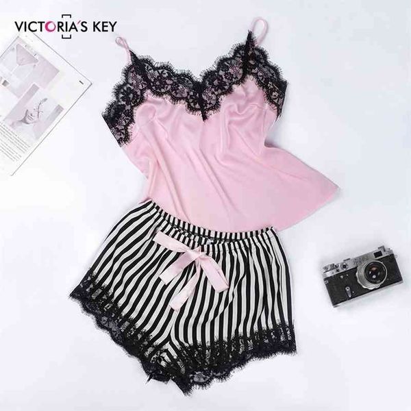 suphis lace trim satin cami and striped shorts pajama set women lingerie set autumn nightgown ladies sleepwear 210325, Black;red
suphis lace trim satin cami and striped shorts pajama set women lingerie set autumn nightgown ladies sleepwear 210325, Black;red
