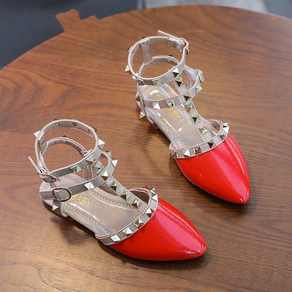 girls roman sandals 2021 summer new childrens korean-style studded perforated soft-sole princess shoes baotou sandals, Black;red
girls roman sandals 2021 summer new childrens korean-style studded perforated soft-sole princess shoes baotou sandals, Black;red