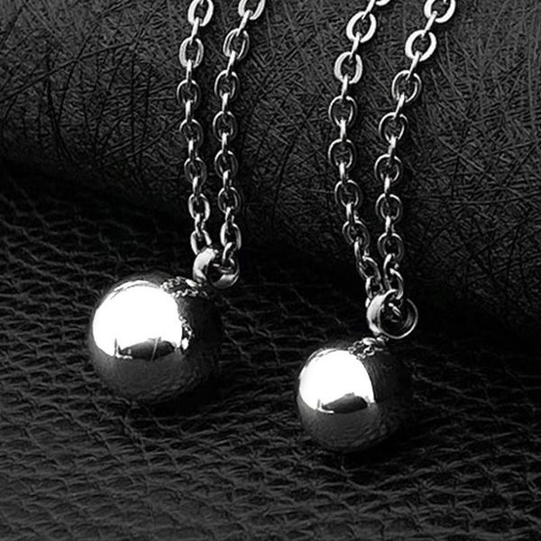 pendant necklaces womens necklace simple big ball jewelry on the neck stainless steel fashion gifts for woman accessories, Silver
pendant necklaces womens necklace simple big ball jewelry on the neck stainless steel fashion gifts for woman accessories, Silver