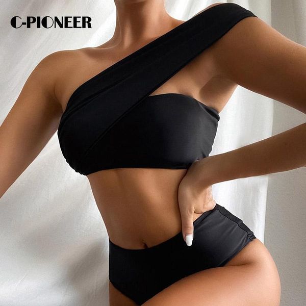 1pcs women swimsuit black white red blue female swimming suits bandage one shoulder swimwear outdoor swiming supplies one-piece
1pcs women swimsuit black white red blue female swimming suits bandage one shoulder swimwear outdoor swiming supplies one-piece