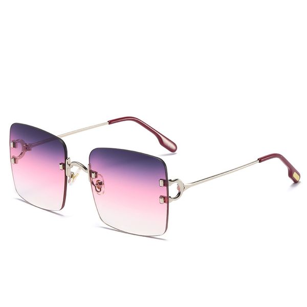 fashion womens sunglasses lady oversize rimless square sunglasse women men small glasse gradient sun glasses female uv400 520, White;black
fashion womens sunglasses lady oversize rimless square sunglasse women men small glasse gradient sun glasses female uv400 520, White;black