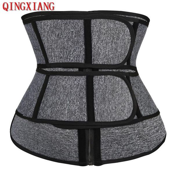 women's shapers 2021 xs-3xl women black grey abdomen corset neoprene double waist two belt body building cinchers firm zipper bustier, Black;white
women's shapers 2021 xs-3xl women black grey abdomen corset neoprene double waist two belt body building cinchers firm zipper bustier, Black;white