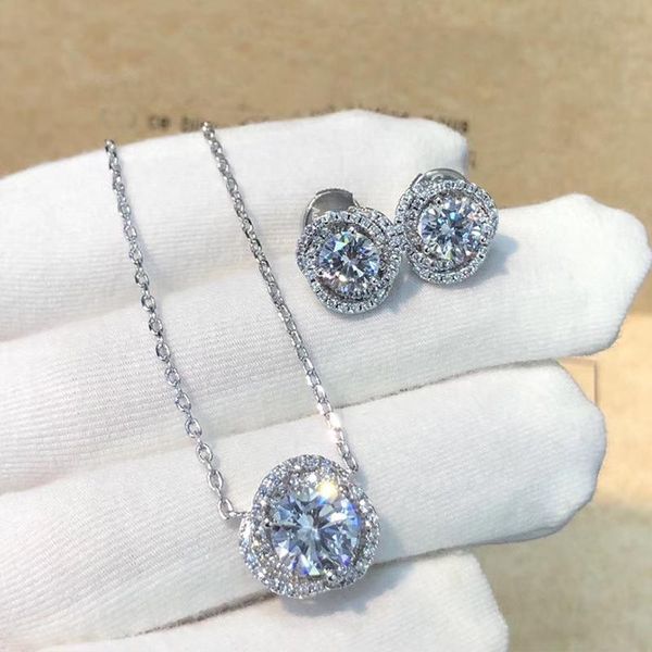 chains pure 925 sterling silver jewelry round diamond necklace floral cross wedding anniversary gift girl
chains pure 925 sterling silver jewelry round diamond necklace floral cross wedding anniversary gift girl