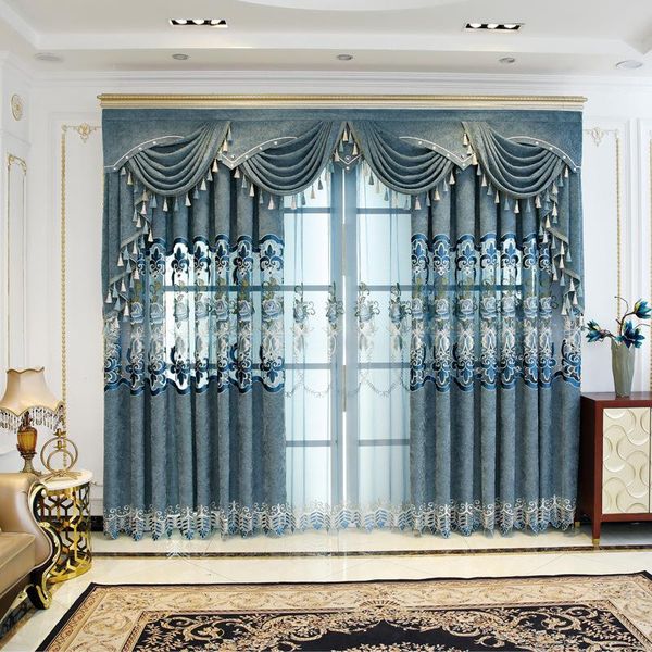 curtain & drapes european style light luxury curtains high-quality chenille hollow high-end embroidered for living room bedroom
curtain & drapes european style light luxury curtains high-quality chenille hollow high-end embroidered for living room bedroom