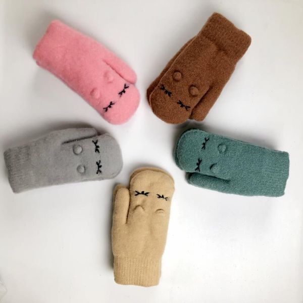 children's mittens children aged 5-8 winter cute warm knitted woolen gloves solid color kids for boys girls baby full finger, White
children's mittens children aged 5-8 winter cute warm knitted woolen gloves solid color kids for boys girls baby full finger, White
