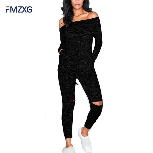 women's jumpsuits & rompers fmzxg knitted bodysuit women bodycon jumpsuit long sleeve body feminino womens female playsuits, Black;white
women's jumpsuits & rompers fmzxg knitted bodysuit women bodycon jumpsuit long sleeve body feminino womens female playsuits, Black;white