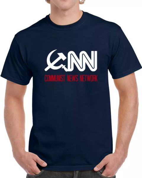 cnn communist news network t shirt fake news media tee novelty clothing t-shirt, White;black
cnn communist news network t shirt fake news media tee novelty clothing t-shirt, White;black
