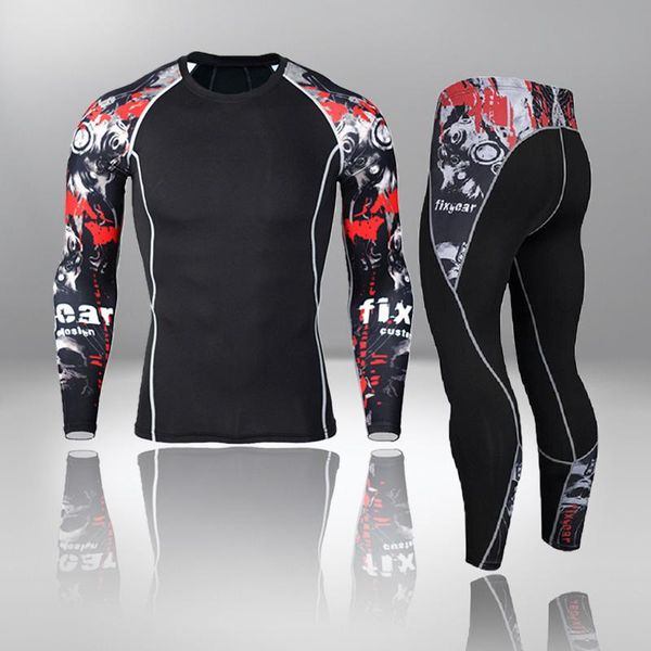 men's thermal underwear men winter warm pants shirt functional t-shirt man 7 colors mma fitness clothing compression quick dry suit 4x, Black;white
men's thermal underwear men winter warm pants shirt functional t-shirt man 7 colors mma fitness clothing compression quick dry suit 4x, Black;white