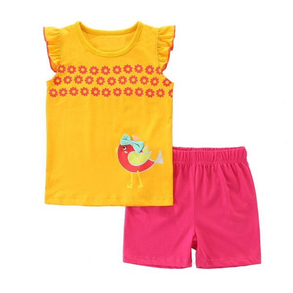 clothing sets jumping meters 2021 baby cotton for summer girls cute bird embroidery 2 pcs fashion outfits + shorts, White
clothing sets jumping meters 2021 baby cotton for summer girls cute bird embroidery 2 pcs fashion outfits + shorts, White