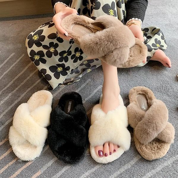 slippers shoes women flat fringe pantofle luxury slides low flock fur flip flops soft 2021 designer plush with rubber fashi, Black
slippers shoes women flat fringe pantofle luxury slides low flock fur flip flops soft 2021 designer plush with rubber fashi, Black
