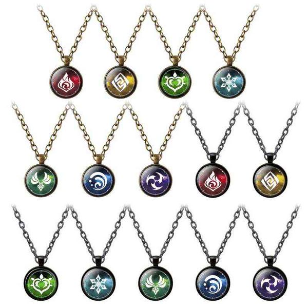 genshin impact glow in the dark necklace eye of god ice fire wind water grass thunder element glass pendant luminous necklaces y1202, Silver
genshin impact glow in the dark necklace eye of god ice fire wind water grass thunder element glass pendant luminous necklaces y1202, Silver