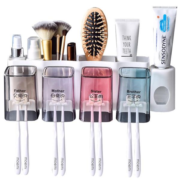 toothbrush holders multifunctional holder and mouthwash cup set toothpaste automatic squeezer bathroom all-in-one cosmetic storage box
toothbrush holders multifunctional holder and mouthwash cup set toothpaste automatic squeezer bathroom all-in-one cosmetic storage box