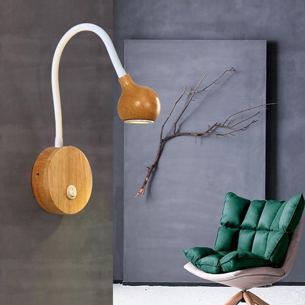 nordic wood wall light 3w morden led lamps bedside lamp reading direction with knob switch adjustable indoor lighting
nordic wood wall light 3w morden led lamps bedside lamp reading direction with knob switch adjustable indoor lighting