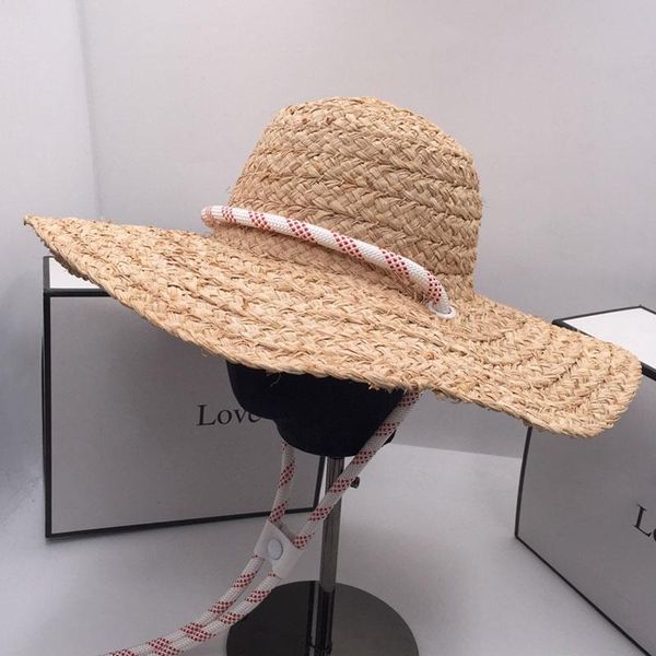 fashion catwalk spring summer celebrity raffia straw hat big wide brim sunhat for women retro panama beach rope buckle hats, Blue;gray
fashion catwalk spring summer celebrity raffia straw hat big wide brim sunhat for women retro panama beach rope buckle hats, Blue;gray