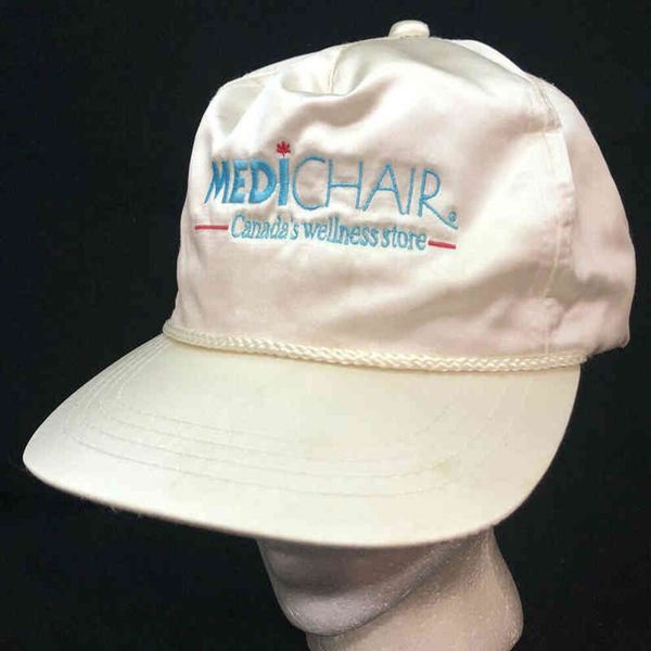 vtg medichair hat snapback home health care company cap wellns store lift, Blue;gray
vtg medichair hat snapback home health care company cap wellns store lift, Blue;gray