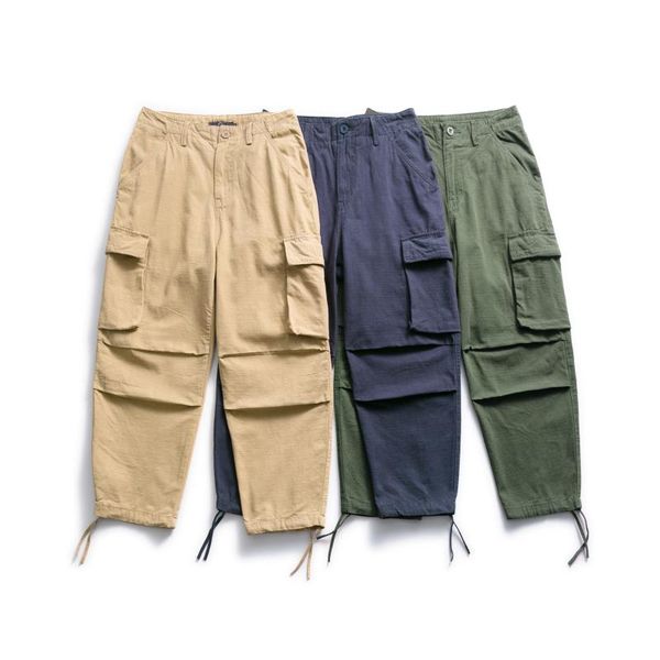 cargo pants men's loose big pocket casual full spring stitching hip-hop militarytrousers leisure wide leg khaki, Black
cargo pants men's loose big pocket casual full spring stitching hip-hop militarytrousers leisure wide leg khaki, Black
