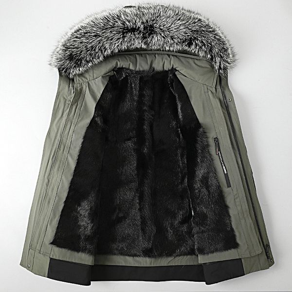 real fur coat mens thick winter coats jacket hoodies fox fur collar warm windbreakers outerwear overcoat big size black man clothes
real fur coat mens thick winter coats jacket hoodies fox fur collar warm windbreakers outerwear overcoat big size black man clothes