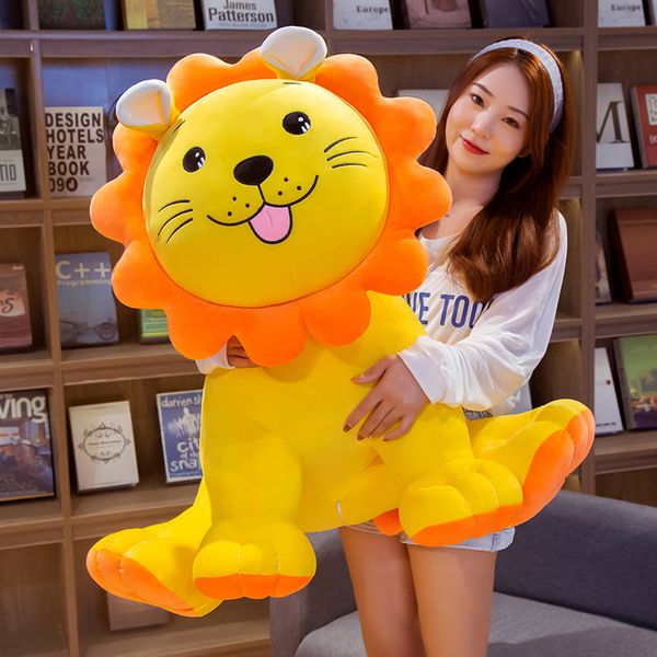 plush toy sun flower lion net red sunflower lion doll doll pillow large send girlfriend boyfriend