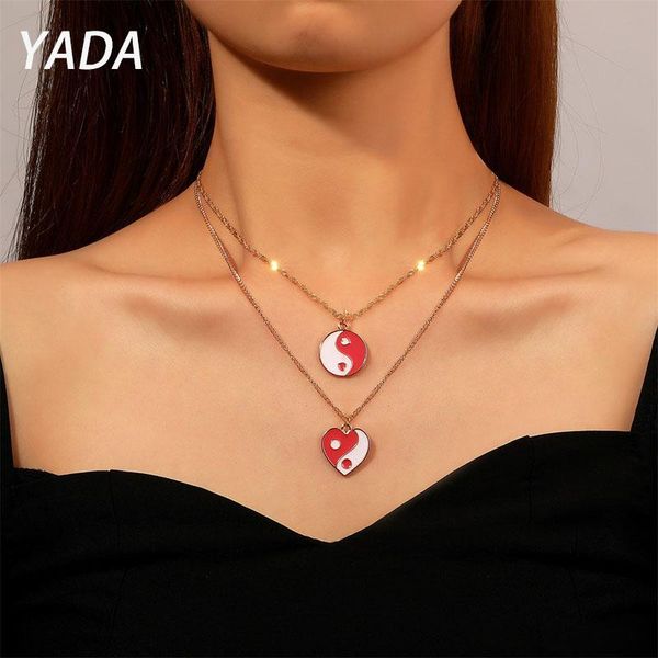 pendant necklaces yada chinese yinyang bagua balance presents&necklace for women jewelry statement love heart round necklace se210050, Silver
pendant necklaces yada chinese yinyang bagua balance presents&necklace for women jewelry statement love heart round necklace se210050, Silver