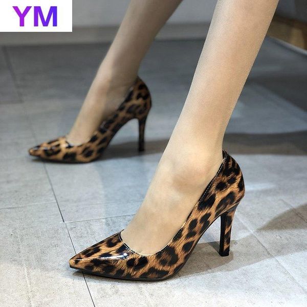 leopard women pumps elegant pointed toe patent leather office lady shoes spring summer high heels wedding bridal zapatilla mujer dress, Black
leopard women pumps elegant pointed toe patent leather office lady shoes spring summer high heels wedding bridal zapatilla mujer dress, Black