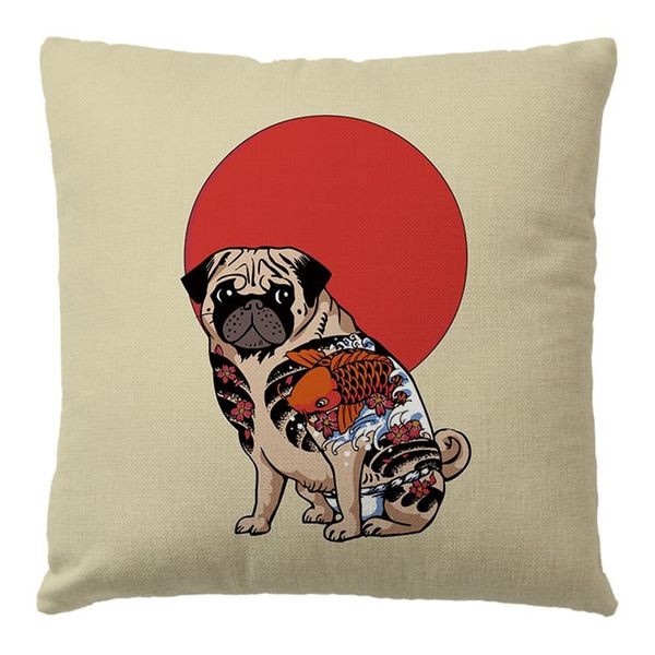 quality design sense of high pillow cushion hand-painted french bulldog linen pillow sofa car cushion waist case
quality design sense of high pillow cushion hand-painted french bulldog linen pillow sofa car cushion waist case