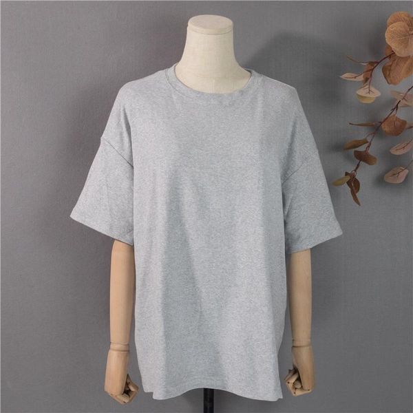 hzirip 2021 korean loose solid brief female streetwear cotton stylish new short sleeves all match casual women t-shirts, White
hzirip 2021 korean loose solid brief female streetwear cotton stylish new short sleeves all match casual women t-shirts, White