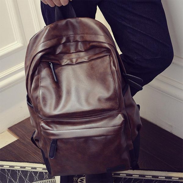 backpack aosbos man soft leather fashion casual shoulder bag backpacks large capacity school bags men solid pack mochila
backpack aosbos man soft leather fashion casual shoulder bag backpacks large capacity school bags men solid pack mochila