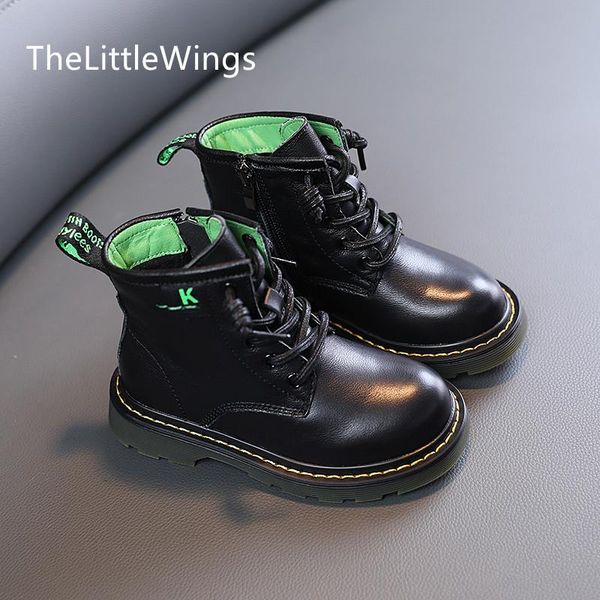 boots girls' warm leather shoes autum winter 2021 kids short soft soled boys' british style 4-15 years old, Black;grey
boots girls' warm leather shoes autum winter 2021 kids short soft soled boys' british style 4-15 years old, Black;grey