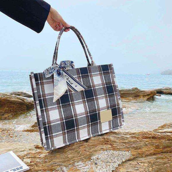 shopping bags shopping bags brand luxury women handbag plaid pattern large capacity lady classic casual big tote bag purse 220301
shopping bags shopping bags brand luxury women handbag plaid pattern large capacity lady classic casual big tote bag purse 220301