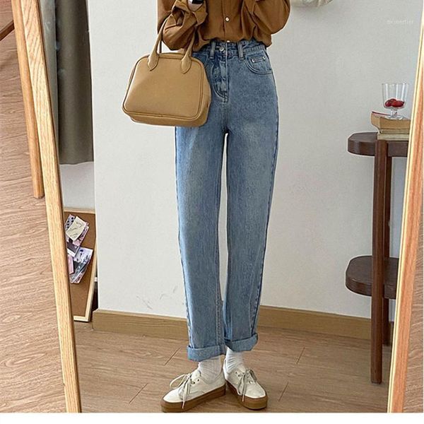 3colors 2021 spring autumn korean style women denim pants casual high waist jeans for straight long (x1737 women's, Blue
3colors 2021 spring autumn korean style women denim pants casual high waist jeans for straight long (x1737 women's, Blue