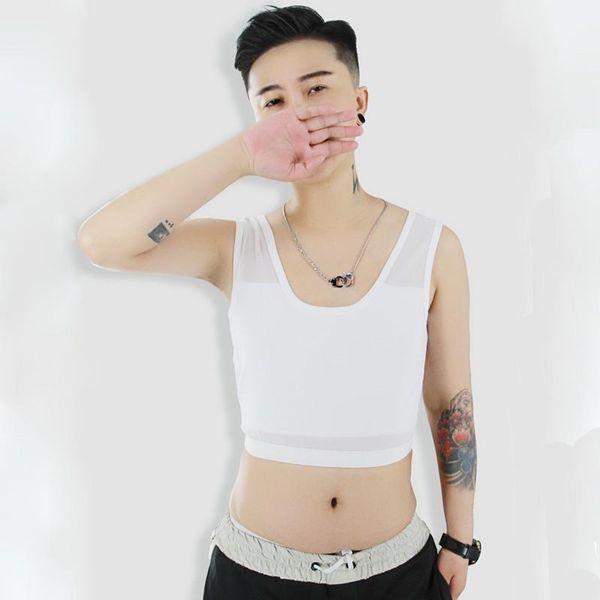 women's shapers tomboy pullover chest breast binder flatten shaper vest ftm lesbian trans corset underwear ice silk breathable bandage, Black;white
women's shapers tomboy pullover chest breast binder flatten shaper vest ftm lesbian trans corset underwear ice silk breathable bandage, Black;white